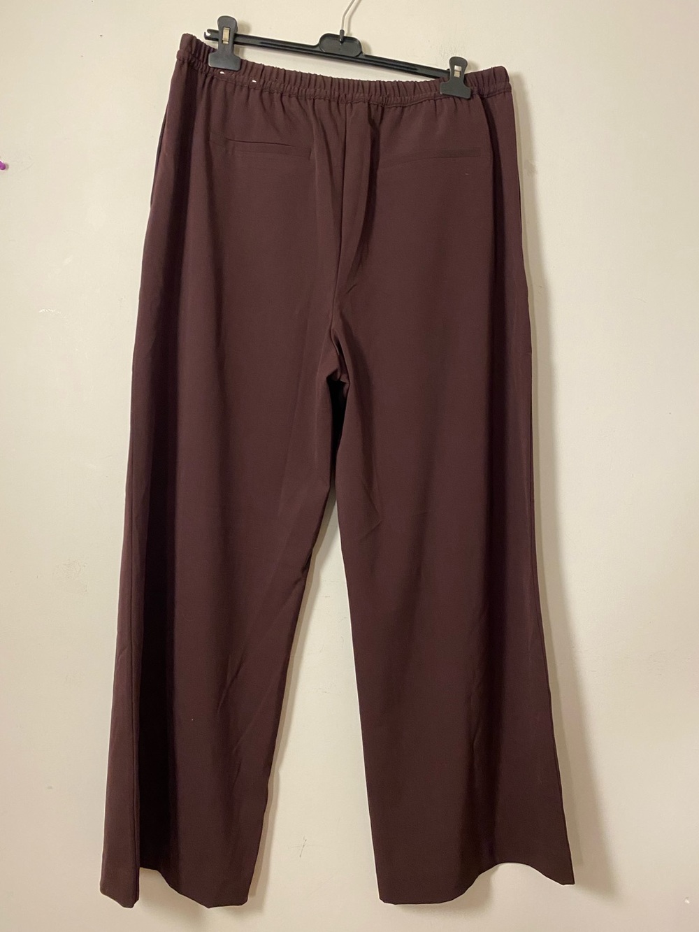 Reitmans Wide-Leg Drawstring Pants in Deep Brown - Picture 5 of 7
